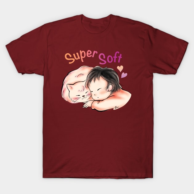 Super soft cat baby T-Shirt by juliewu